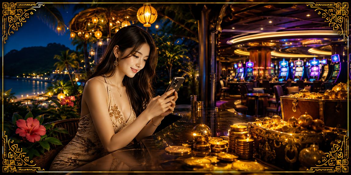 Người dùng Đà Lạt trải nghiệm casino mobile tại quán cà phê với điện thoại trên tay