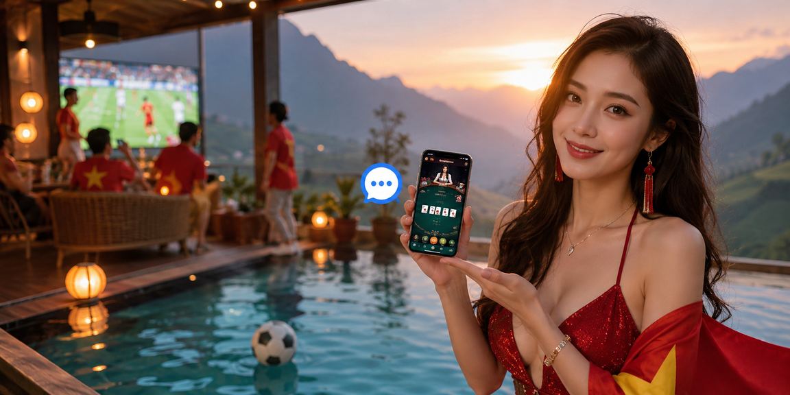 Không khí lễ hội baccarat sôi động tại Sapa với ánh đèn đêm lung linh trên núi