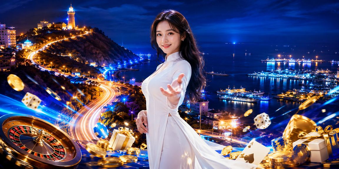 Không khí casino Vũng Tàu với trang phục áo dài truyền thống
